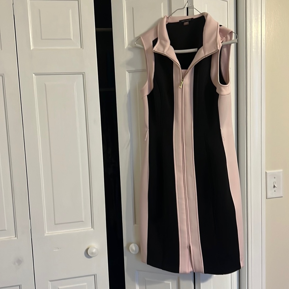 Pink/black Tommy Hilfiger business dress